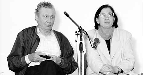 Frank Beyer, Christa Wolf (17. 10. 1991)