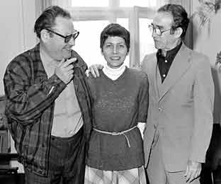 Horst-Lothar Teweleit, Christel Dobenecker, Gustavo Eguren (21. 10. 1987)