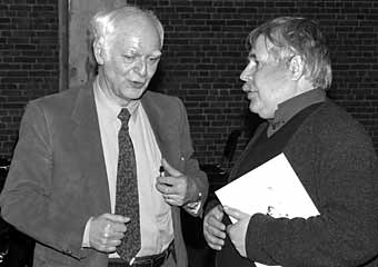 Adolf Muschg, J&uuml;rgen Engler (14. 03. 2004)
