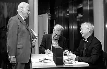 Kurt Biedenkopf, Bernd-Lutz Lange, Tom Pauls (06. 03. 2014)